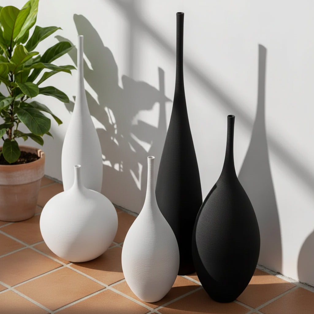 Nordic Minimalist Morandi Vase Vintage Brushed Texture Ceramic Vase Vintage Brushed Texture Ceramic Vase Home Decoration