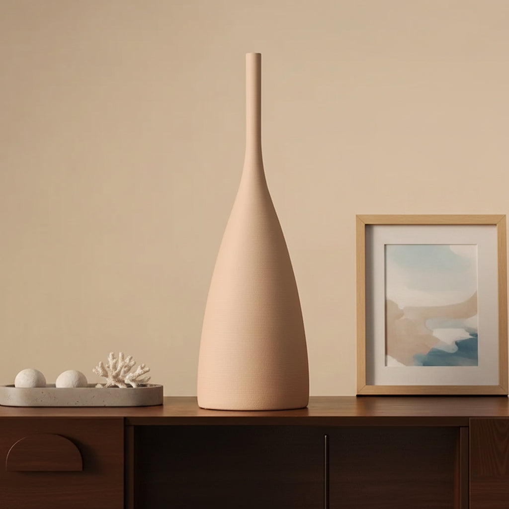 Nordic Minimalist Morandi Vase Vintage Brushed Texture Ceramic Vase Vintage Brushed Texture Ceramic Vase Home Decoration