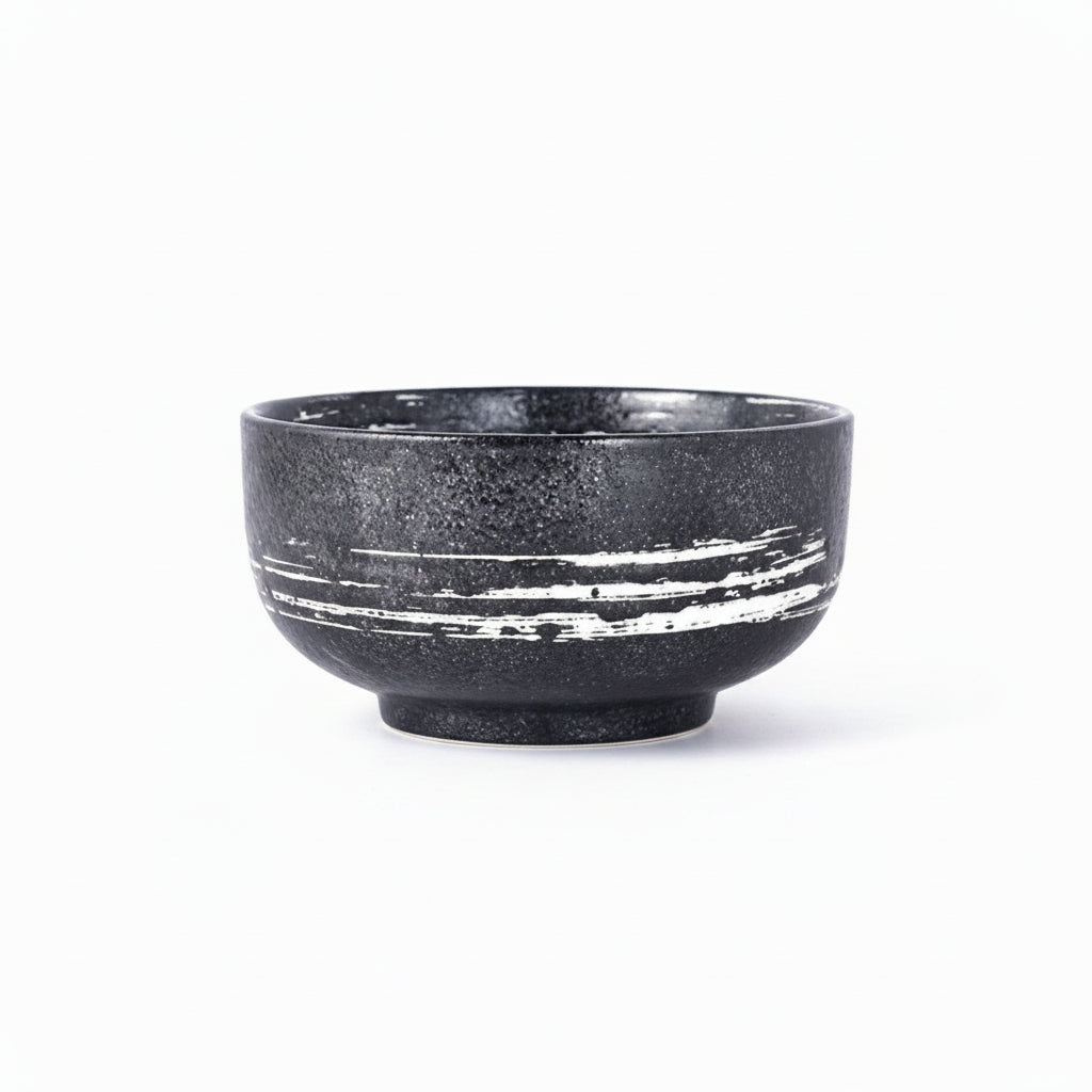Japanese Style Ceramic Bowl with Lid, Single Noodle Bowl, Creative Instant Noodle Bowl