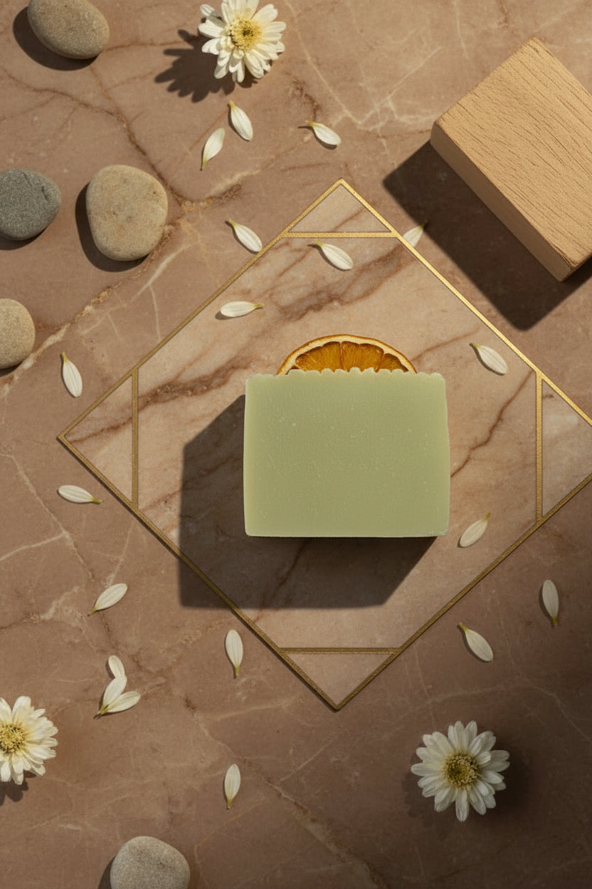 Citrus Eucalyptus Spa Gift Set: Handmade Bath & Beauty Box